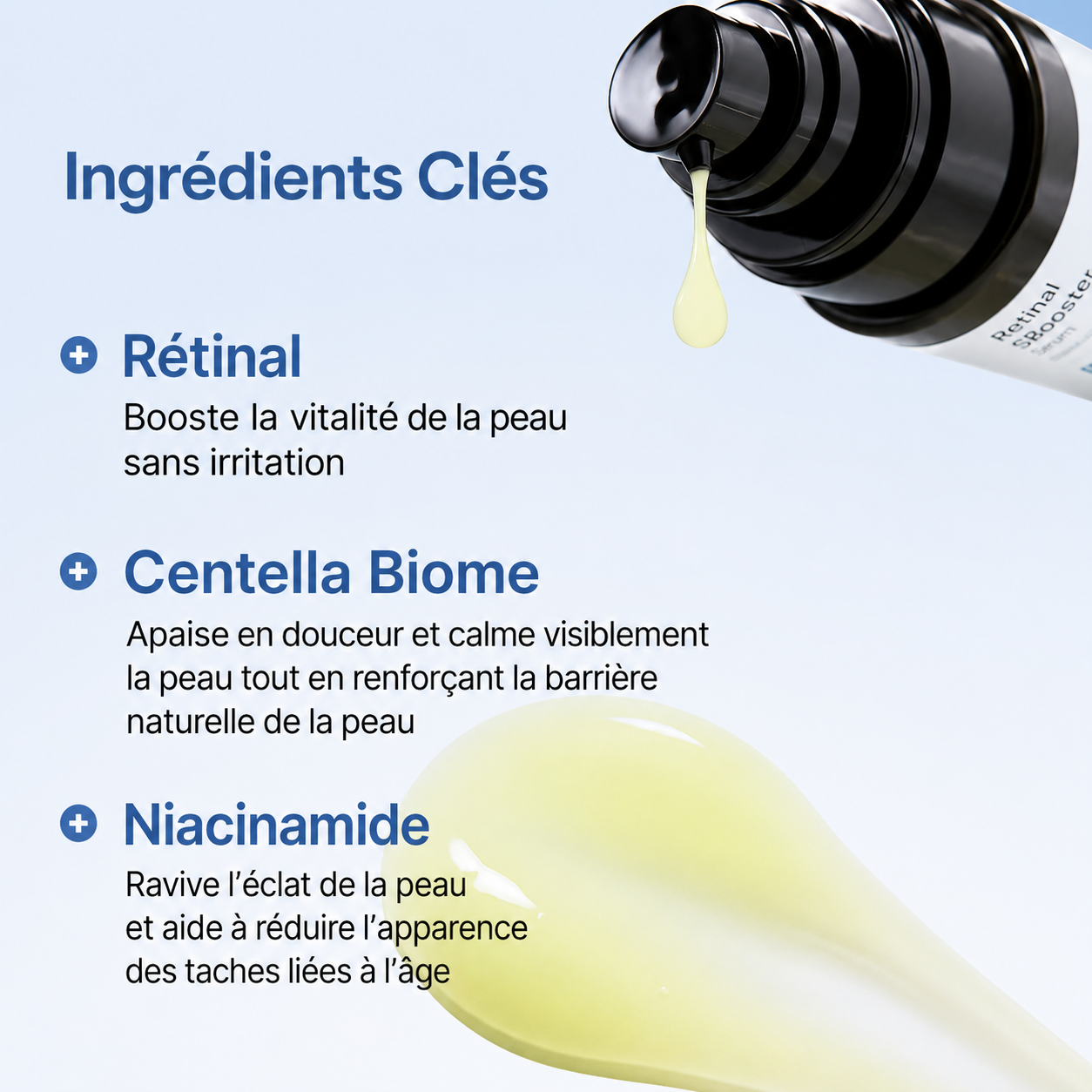 Sérum Booster au Rétinal
