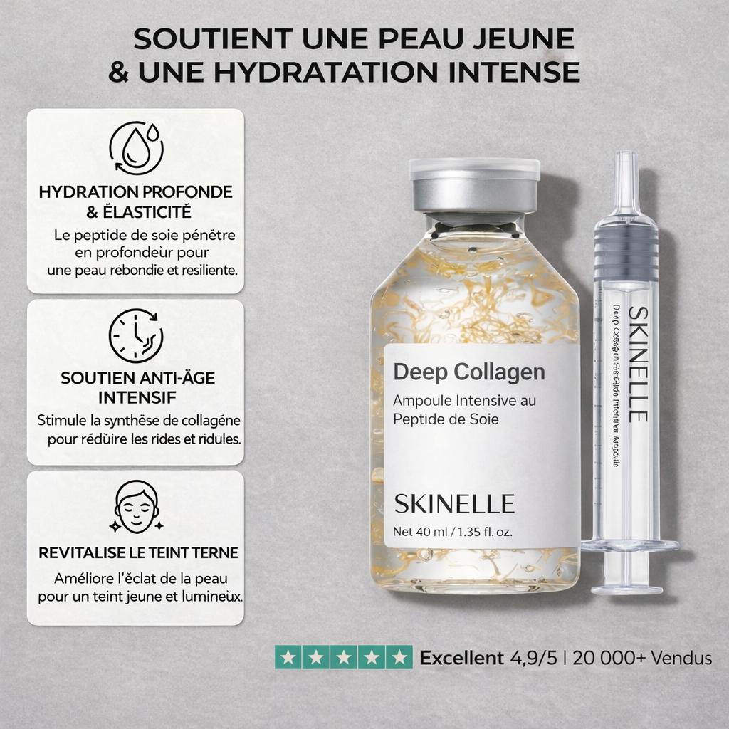 Sérum Botox aux peptides de soie coréens
