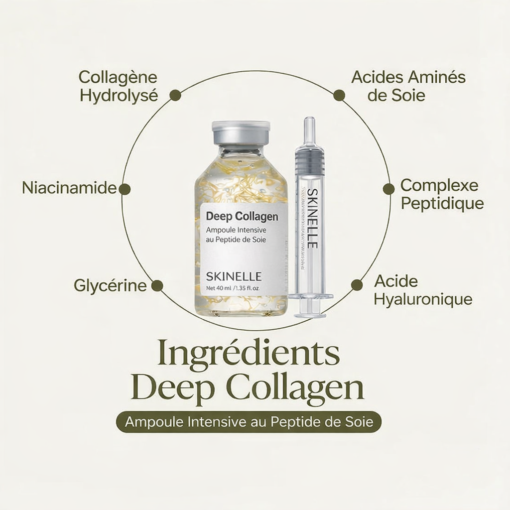 Sérum Botox aux peptides de soie coréens