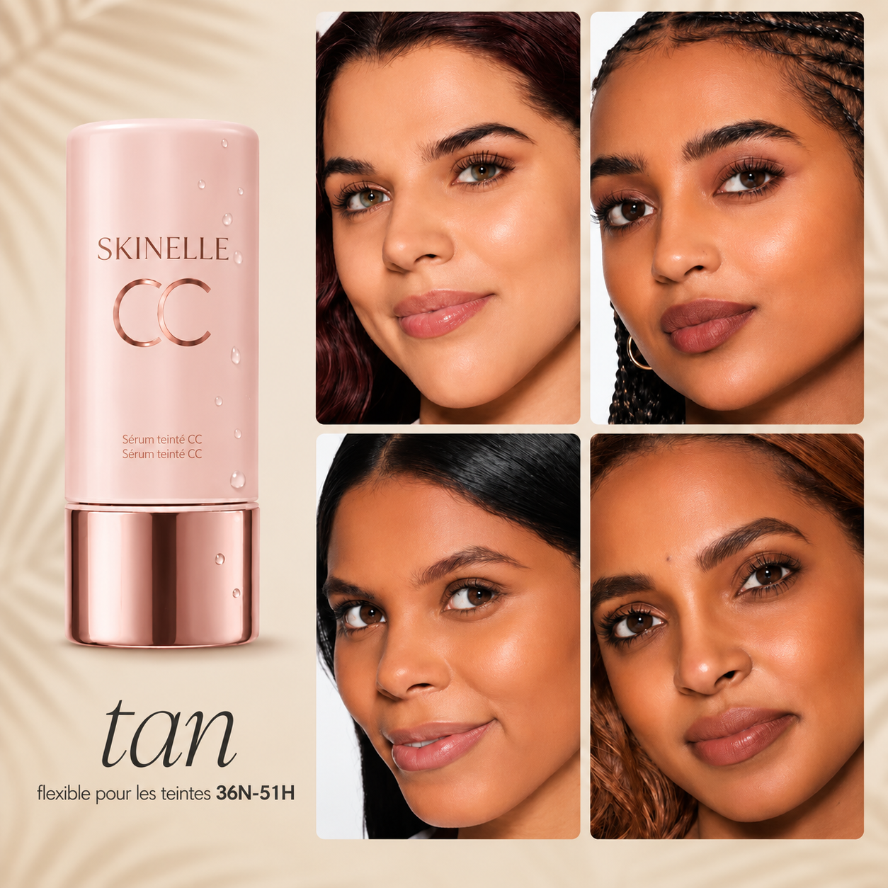 Sérum Teinté CC SKINELLE Teint Unifié & Éclat Naturel