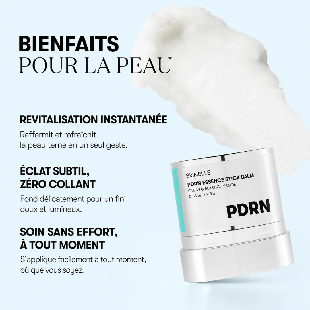 SKINELLE Baume Stick Essence PDRN Soin Anti-Âge & Fermeté
