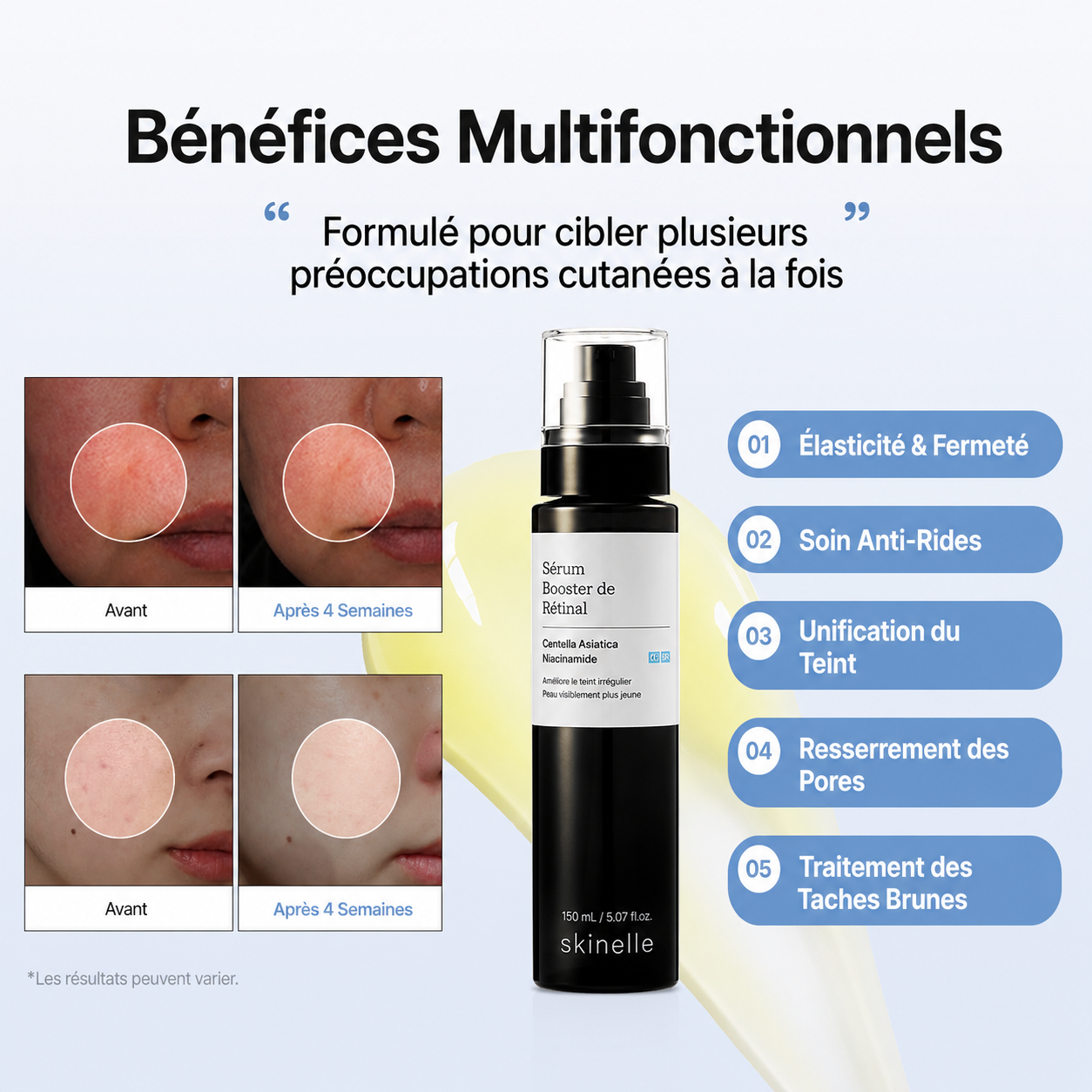 Sérum Booster au Rétinal