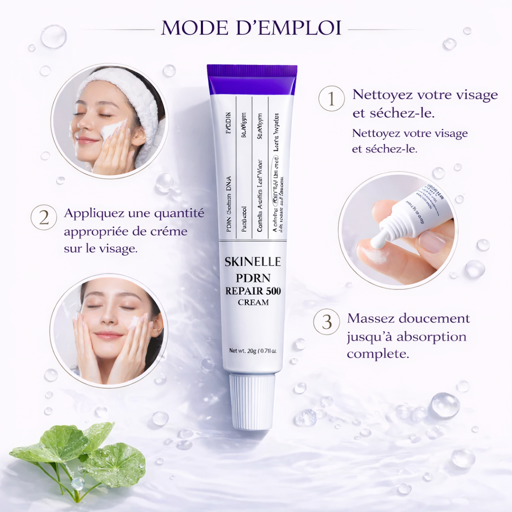 Skinelle PDRN Repair 500 — Crème Réparatrice Anti-Rides