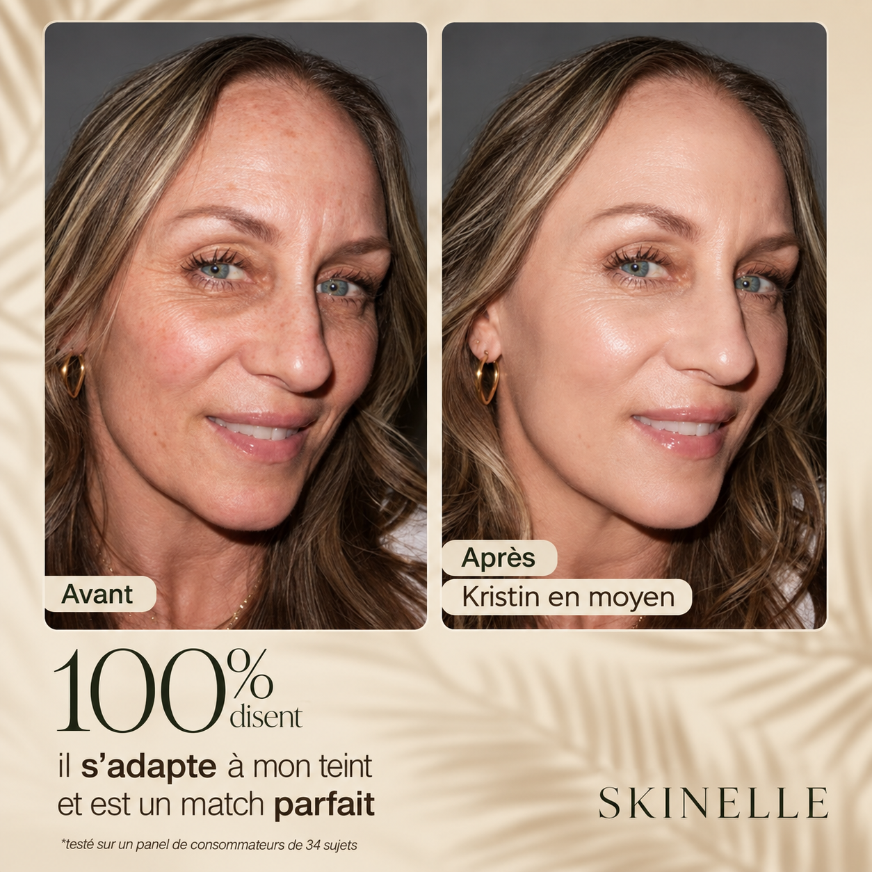 Sérum Teinté CC SKINELLE Teint Unifié & Éclat Naturel