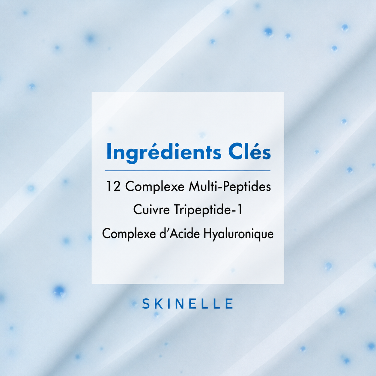 SKINELLE Crème Peptide de Cuivre 12