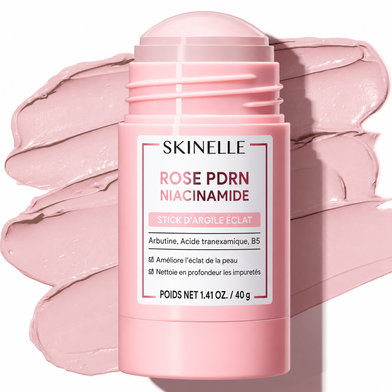 SKINELLE Stick d’Argile Purifiant pour les Pores