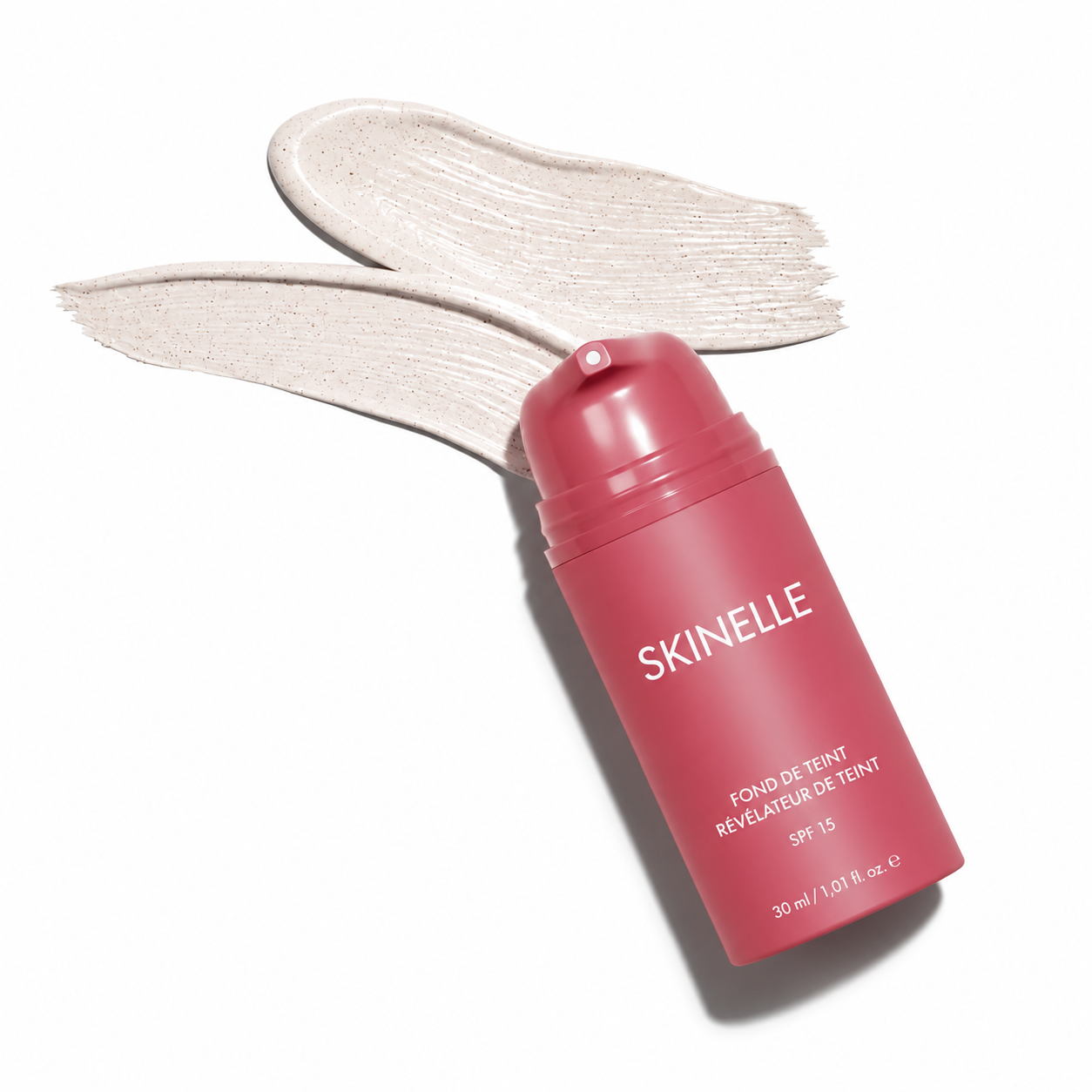 SKINELLE – Fond de Teint Révélateur de Teint SPF 15