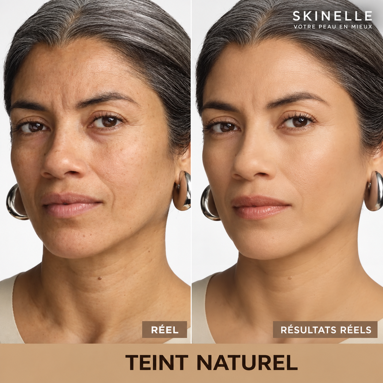 SKINELLE CC+ Crème Correctrice de Teint Haute Couvrance SPF 50+