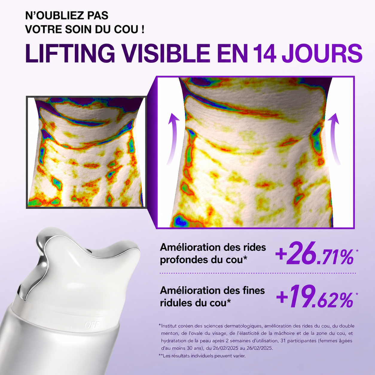 Crème Anti-Âge Raffermissante au Rétinol & Collagène avec Applicateur Gua Sha