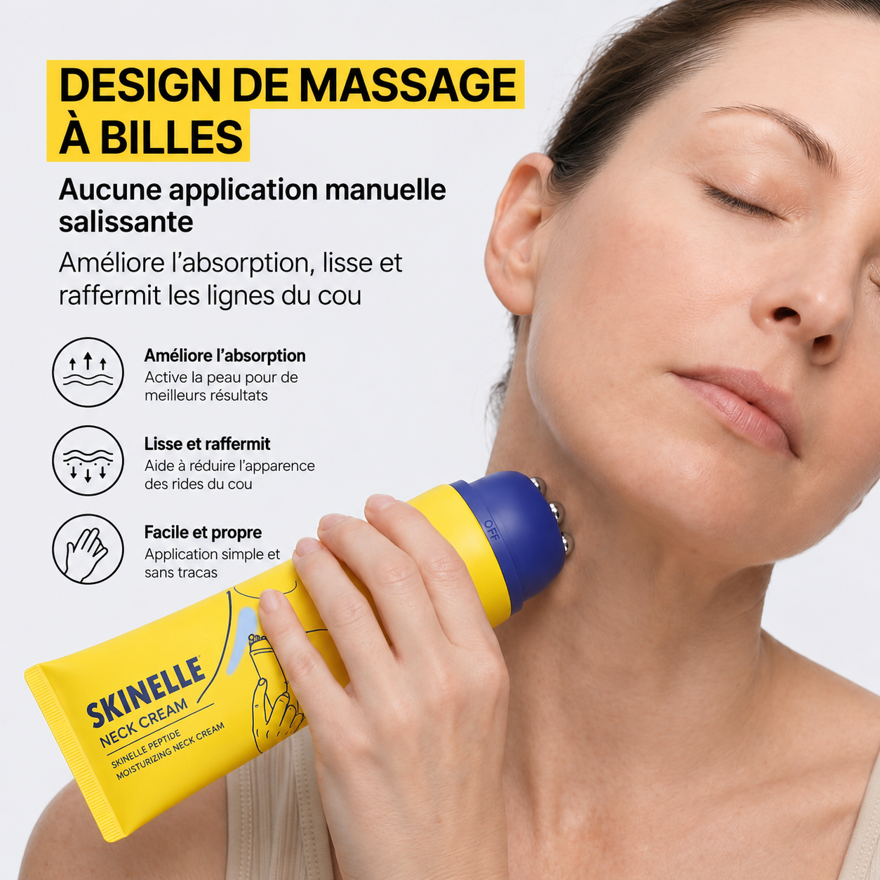 Crème Gua Sha Anti-Rides – Rétinol, Collagène & Peptides