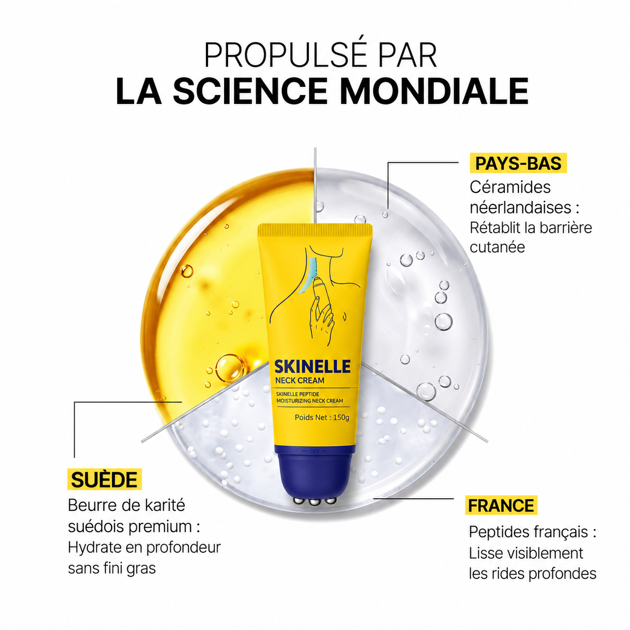 Crème Gua Sha Anti-Rides – Rétinol, Collagène & Peptides