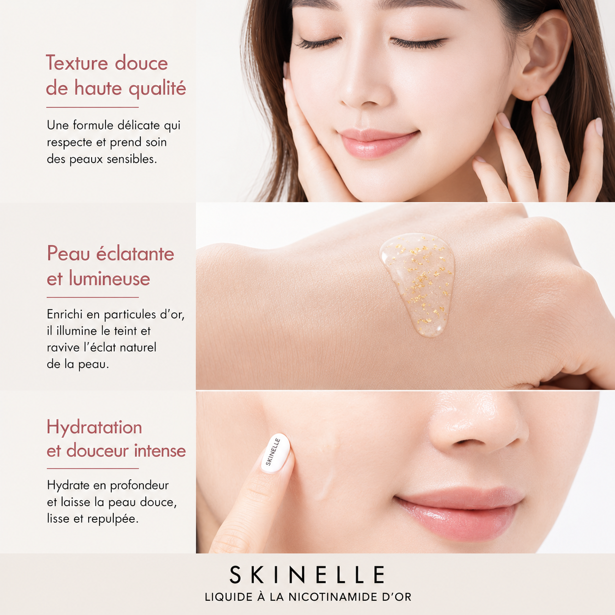 Sérum Visage Anti-Âge Premium à l'Or 24K