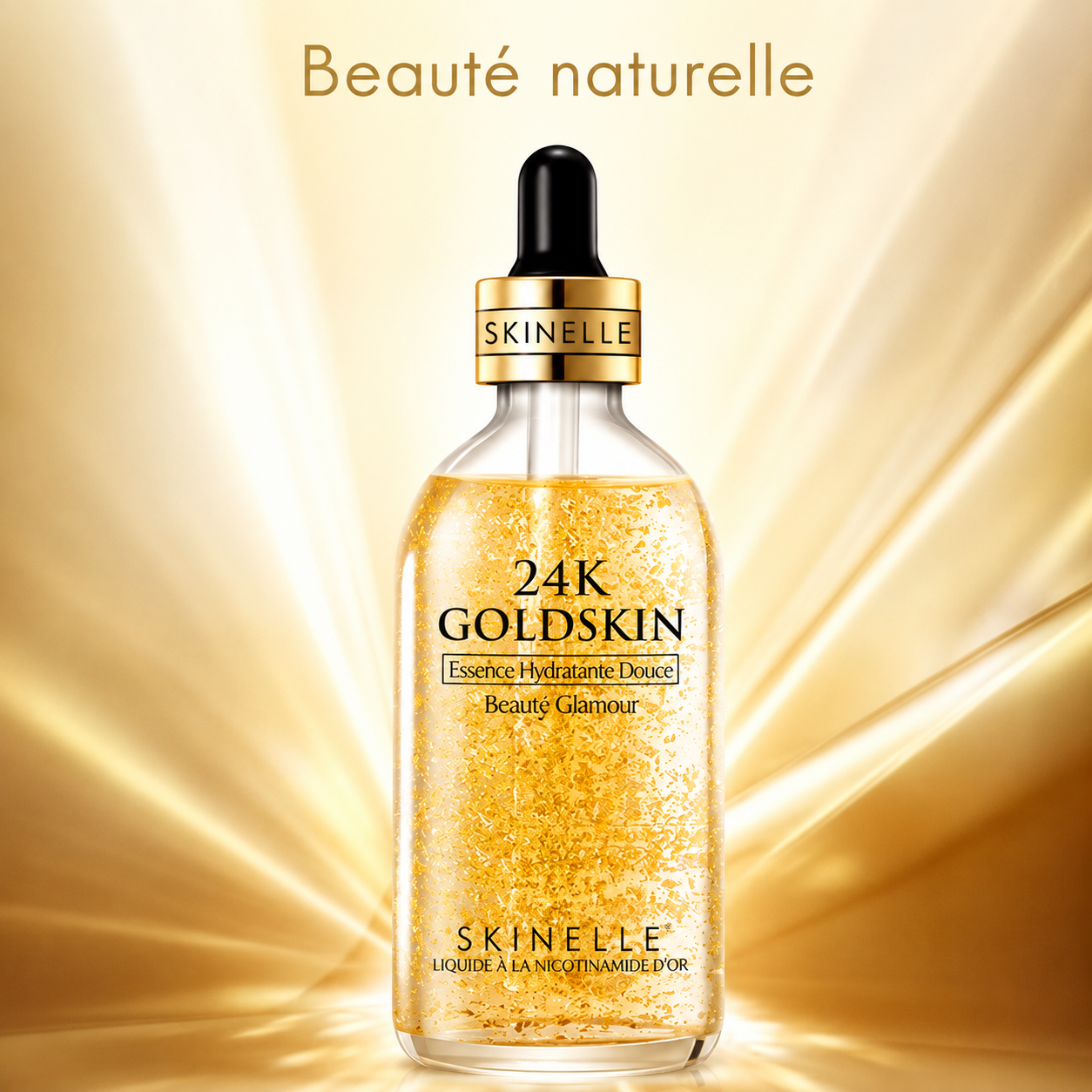 Sérum Visage Anti-Âge Premium à l'Or 24K