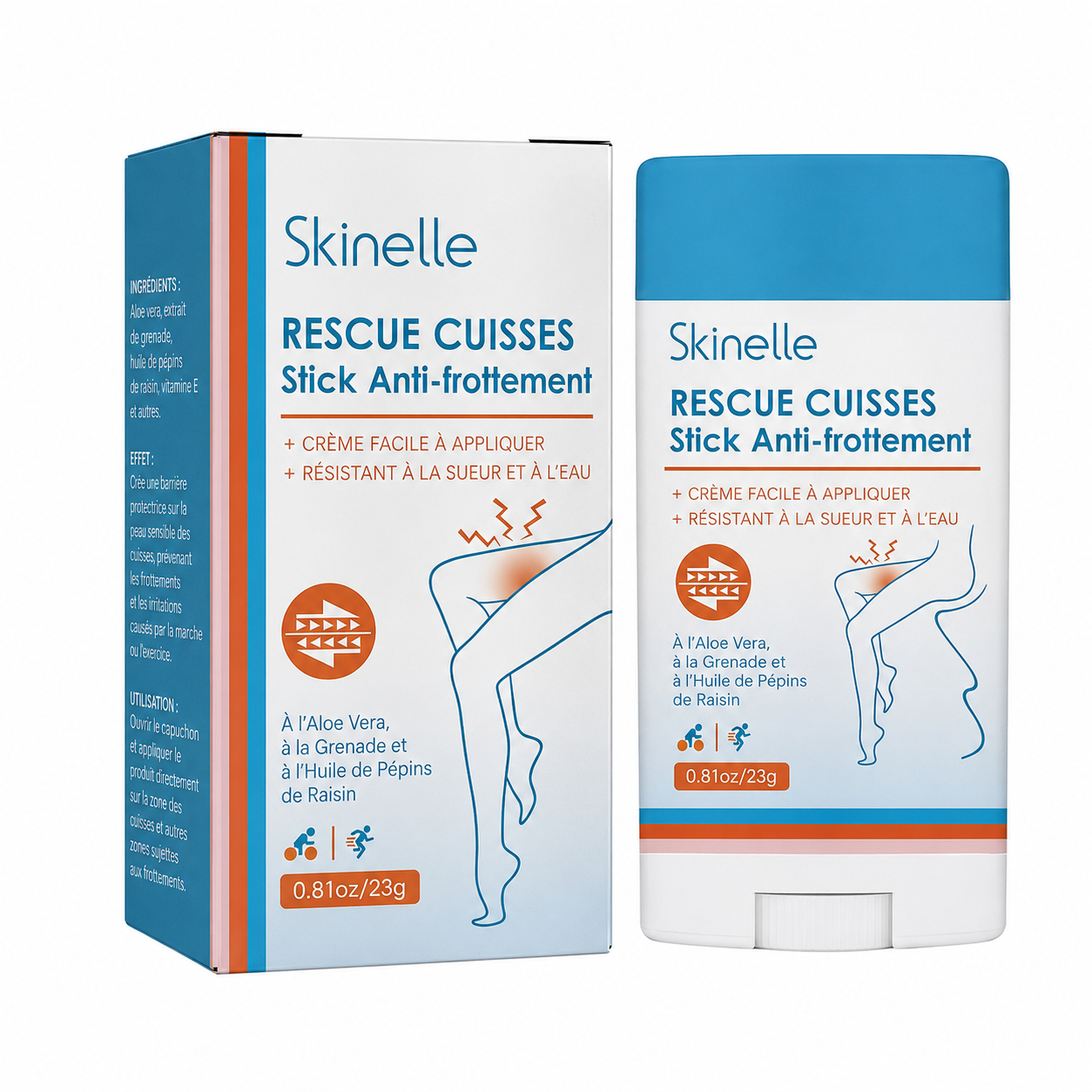 Skinelle Stick Anti-Frottement Cuisses