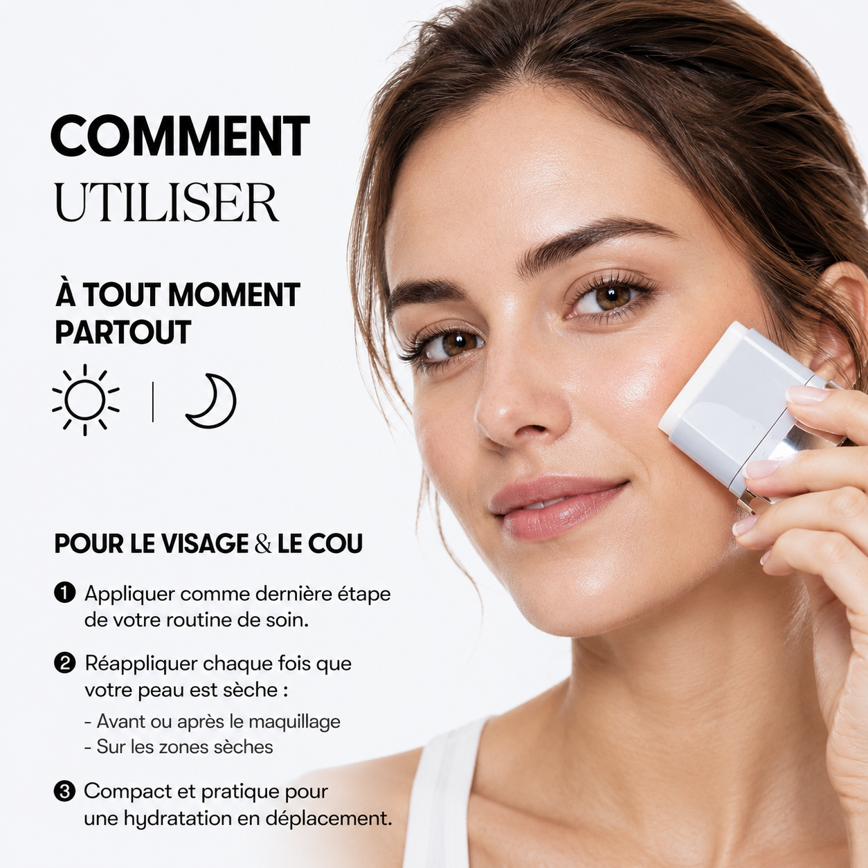 SKINELLE Baume Stick Essence PDRN Soin Anti-Âge & Fermeté