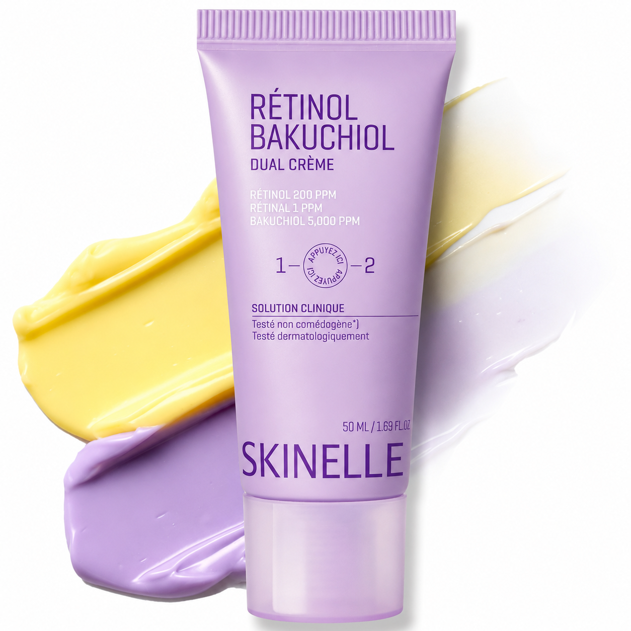 Skinelle Crème Anti-Âge au Rétinol & Bakuchiol