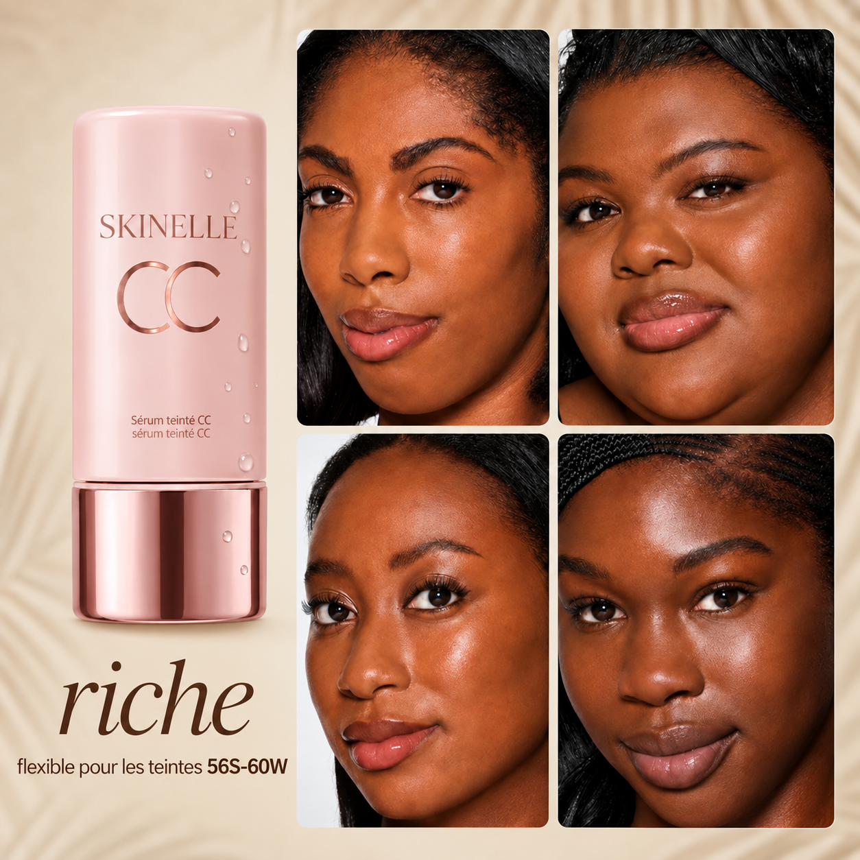 Sérum Teinté CC SKINELLE Teint Unifié & Éclat Naturel
