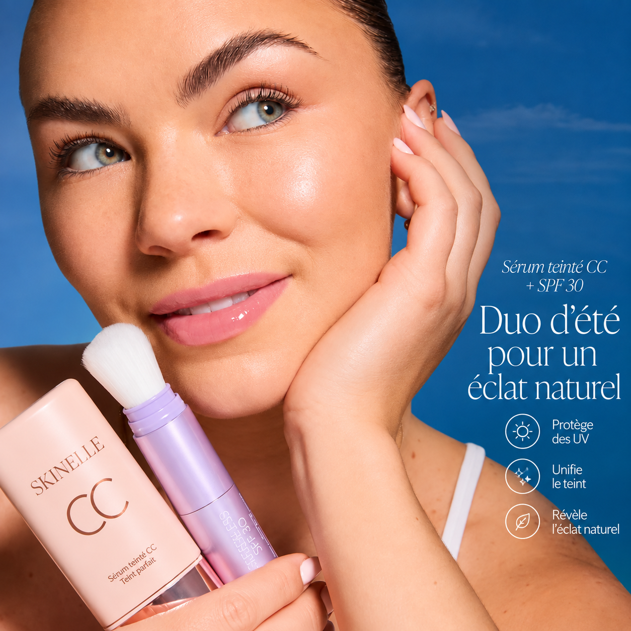 Sérum Teinté CC SKINELLE Teint Unifié & Éclat Naturel